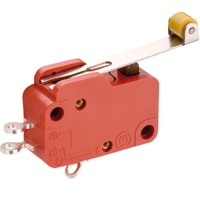 Marquardt Switches Snap-action Switch, SPDT, Mom, Roller Actuator, 10A, 1/4HP, Solder, 1006 Series