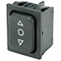 Marquardt Switches Rocker Switch, DPDT, ON-OFF-ON, 6A, Non-Illum, I/O Legend, 4.9, 1830 Series