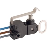 Marquardt Switches Snap Switch, SPDT, 4A, 12VDC, 2A, 24VDC, 1 Pin Right Adj, Cable, 1022 Series