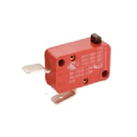 Marquardt Switches Switch, Snap-action, SPNO, Button Actuator, 10A, 125-250VAC, QC