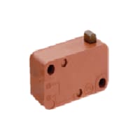 Marquardt Switches Switch, Snap-action, SPDT, momentary, Button Actuator, 10A, 125-250VAC, 1/4HP, PCB