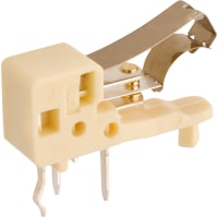 Marquardt Switches Switch, Snap-action, SPDT, mom, 2A, 12VDC, 1A, 24VDC, W/O Approval Marking, PCB, Standing