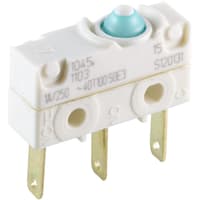 Marquardt Switches Switch, Snap-action, SPDT, momentary, IP67, Button Actuator, 10A, 250VAC, QC