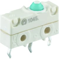 Marquardt Switches Switch, Snap-action, SPDT, momentary, IP67, Button Actuator, 1A, 250VAC, PCB