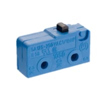 Marquardt Switches Switch, Snap-action, SPNO, IP40-Button Actuator, 5A, 125-250VAC, QC