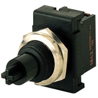 Marquardt Switches Switch, Pushbutton, DPST, ON-OFF, IP40, 6A, 125-250VAC, Snap on Actuator, QC, 4.8