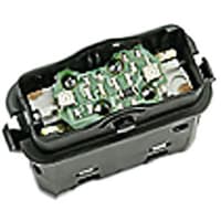 Marquardt Switches Switch, Rocker, 1 Step, DPDT, 10A, 24VDC, Illum, 12V, W/Search Light, LED, Green, QC