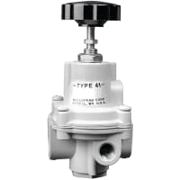 Marsh Bellofram Precision Controls Pressure Regulator, NON-Relieving, T41-2 Series, 0-100 PSIG, 1/4" Port