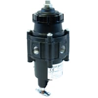 Marsh Bellofram Precision Controls Pressure Regulator, Relieving, Filter, T51FR Series, 0-30 PSIG, 1/4" Port