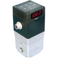 Marsh Bellofram Precision Controls Transducer, Digital, Type E/P, 0-100 psi, 0-10VDC, 15 SCFM, Keypad Programmable