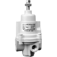 Marsh Bellofram Precision Controls Pressure Regulator, 1/4 NPT Ports, 0-10 psi, Relieving