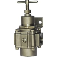 Marsh Bellofram Precision Controls Stainless Steel Regulator, 3/8 NPT, 3-30 psi