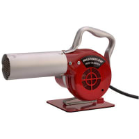 Master Appliance Heat Blower, 14 A, 120 V, 60 Hz, 12 in. L x 6 in. W x 9 in. H, 500F