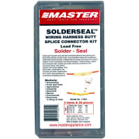 Master Appliance Solderseal Butt Splice Connector MiniPak, 4 Items, 55 Pcs"