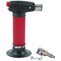 Master Appliance Microtorch w/ Hot Air Tip and 1 inch diameter shrink attachment