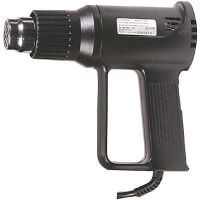 Master Appliance Heat Gun, 120 V, 1200 W, 10, 7 to 9 CFM, 1020 FPM, 1.2 in., Permanent Magnet