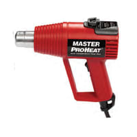 Master Appliance Heat Gun, 120 V, 656 and 1300 W, 11, 15 CFM, 3584 FPM, 0.87 in., 221, 449 C