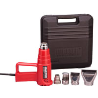 Master Appliance Kit, Heat Gun, 120 V, 1200 W, 10, 7 to 9 CFM, 1020 FPM, 1.2 in., 260, 538 C