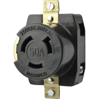 Mastervolt 50A 250V Dc/600V Ac Receptacle 10/Master