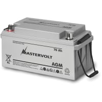 Mastervolt Mv 12/70 Ah Agm Battery