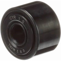 McGill Cam Follower, Cylindrical Steel, 1 in, 25 mm, Lubri-Disc Seal, CYR Series