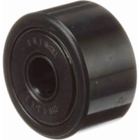 McGill Cam Follower, Cylindrical Steel, 1 3/8 in, 35 mm, Lubri-Disc Seal, CYR Series