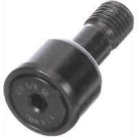 McGill Cam Follower, Cylindrical Steel, 5/8 in, 16 mm, Lubri-Disc Seal, Hex, CF Series