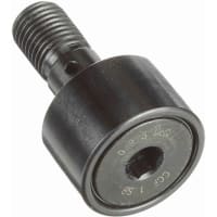 McGill Cam Follower, Crown Steel, 1 in, 25 mm, Lubri-Disc Seal, CF Series