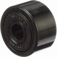 McGill Cam Follower, Cylindrical Steel, 1 3/4 in, 44 mm, Lubri-Disc Seal, CYR Series