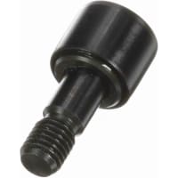 McGill Heavy Stud Crowned Cam Follower, Stud Mount Roller, Hex Hole, 0.500'' RD, Seale