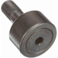 McGill Cam Follower, Cylindrical Steel, 1 5/8 in, 41mm, Lubri-Disc Seal, Hex, CF Series