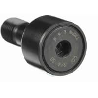 McGill Cam Follower, Crown Steel, 3/4 in, 19 mm, Lubri-Disc Seal, Hex, CF Series