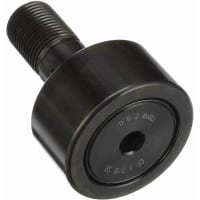 McGill Cam Follower, Cylindrical Steel, 1 7/8 in, 48mm, Lubri-Disc Seal, Hex, CF Series