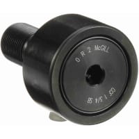 McGill Cam Follower, Crown Steel, 1 3/4 in, 44 mm, Lubri-Disc Seal, Hex, CF Series