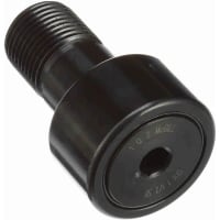 McGill Cam Follower, Cylindrical Steel, 1 1/2 in, 38mm, Lubri-Disc Seal, Hex, CF Series