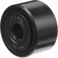 McGill Cam Follower, Cylindrical Steel, 1 3/4 in, 44 mm, CYR Series