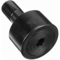 McGill Cam Follower, Crown Steel, 2 1/2 in, 64 mm, Lubri-Disc Seal, Hex, CF Series