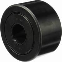 McGill Cam Follower, Cylindrical Steel, 4 in, 102 mm, Lubri-Disc Seal, CYR Series