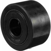 McGill Cam Follower, Cylindrical Steel, 5 in, 127 mm, Lubri-Disc Seal, CYR Series