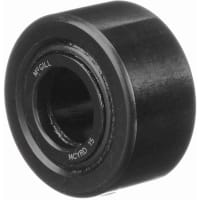 McGill Crowned Heavy Duty Metric Cam Follower, Yoke Mount Roller, 35mm RD, Shielded