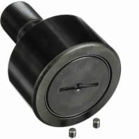 McGill Cam Follower, Cylindrical Steel, 3 1/2 in, 89 mm, Lubri-Disc Seal, CF Series