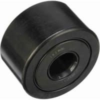 McGill Cam Follower, Cylindrical Steel, 3 1/2 in, 89 mm, Lubri-Disc Seal, CYR Series