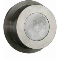 McGill Cam Follower, Flanged Steel, 4 in, 102 mm, Hexon Thread Face, FCF Series