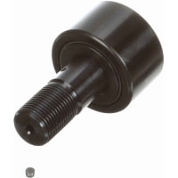 McGill Crowned Cam Follower, Stud Mount Roller, Hex Hole, 2.000'' RD, Sealed