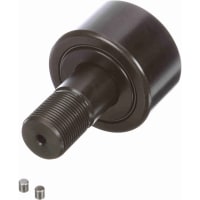 McGill Cylindrical Cam Follower, Stud Mount Roller, Screwdriver Slot, 3.00'' RD, Seale