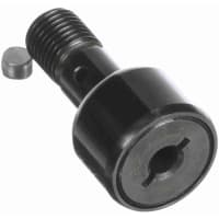 McGill Cylindrical Cam Follower, Stud Mount Roller, Screwdriver Slot, 0.75'' RD, Seale