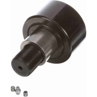 McGill Cylindrical Cam Follower, Stud Mount Roller, Hex Hole, 3.500'' RD, Sealed