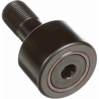 McGill Crowned Heavy Duty Cam Follower , Stud Mount Roller, Hex Hole, 2.25'' RD, Seale