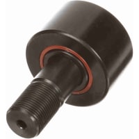 McGill Crowned Heavy Duty Cam Follower , Stud Mount Roller, Hex Hole, 2.50'' RD, Seale