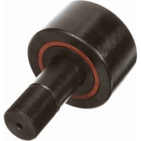 McGill Crowned Heavy Duty Cam Follower , Stud Mount Roller, Hex Hole, 4.00'' RD, Seale